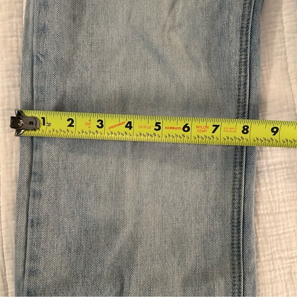 Princess Polly Hi-Rise Straight Jeans. Light Wash. Size 2. - Picture 8 of 8